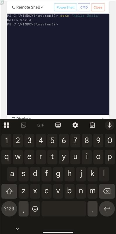 Fast full-colour PowerShell support built into Lavawall&reg; for mobile and desktop
