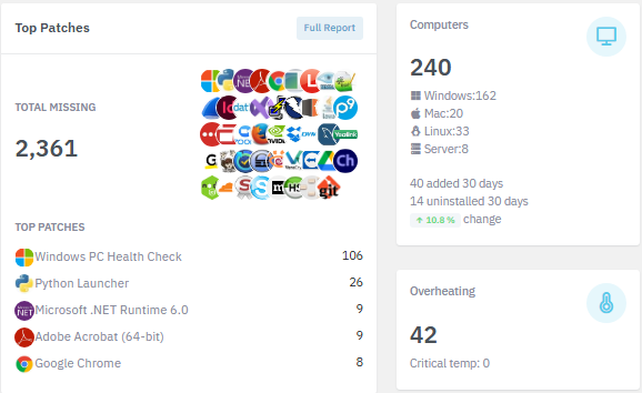 patch portion of dashboard
